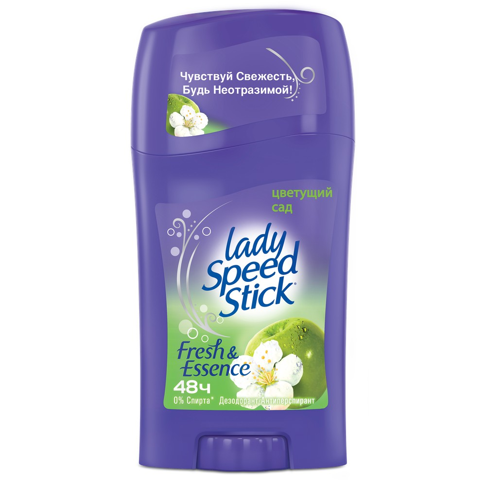 Дезодорант-антиперспирант-стик Lady Speed Stick Fresh & Essence Цветущий сад, 45г