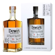 Виски шотландский Dewar's 21 год в подарочной упаковке, 0.5л
