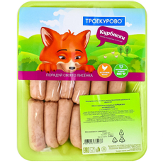 Колбаски куриные Троекурово мини охлажденные, 450г