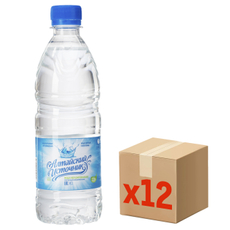 Вода Алтайский источник питьевая негазированная, 500мл x 12 шт