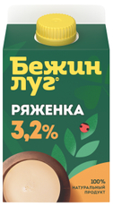 Ряженка Бежин луг 3.2%, 450г