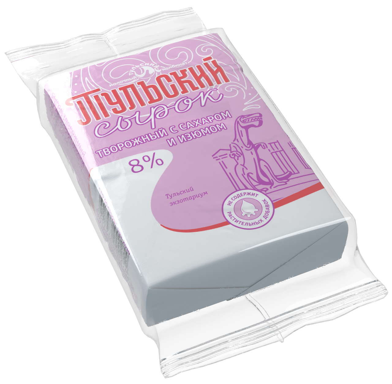 Сырок творожный Тульский с изюмом 8%, 100г