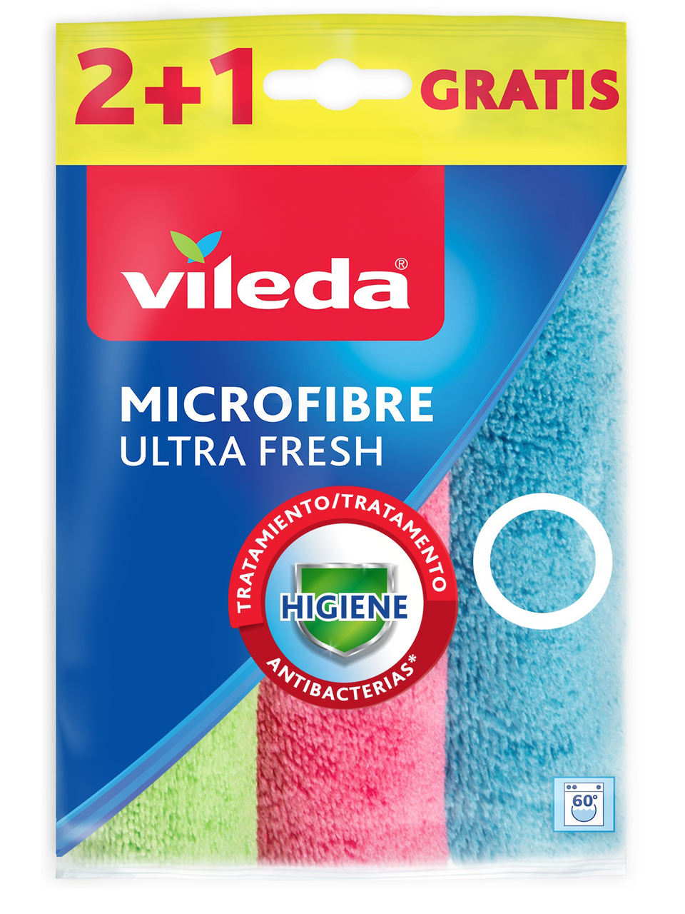 Салфетки Vileda Ultra фреш 12 x 29 x 3см, 3шт