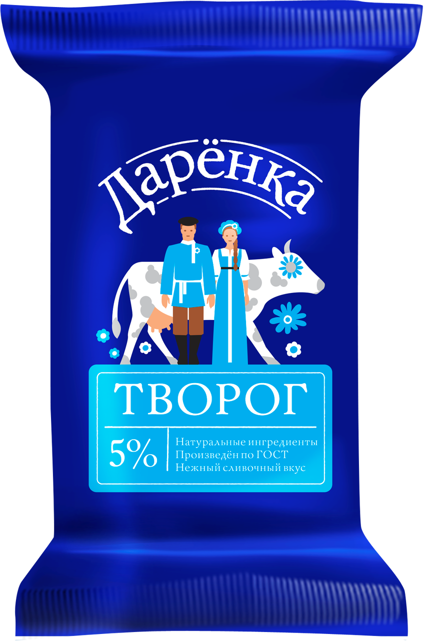 Творог Даренка 5%, 180г