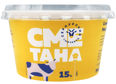 Сметана Сернурский СЗ 15%, 180г