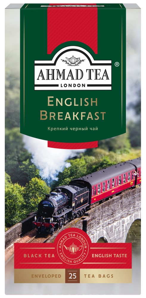 Изображение товара Чай Ahmad Tea English Breakfast черный (2г х 25 пак), 50г