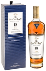 Виски шотландский Macallan Double Cask 18 лет в подарочной упаковке, 0.7л