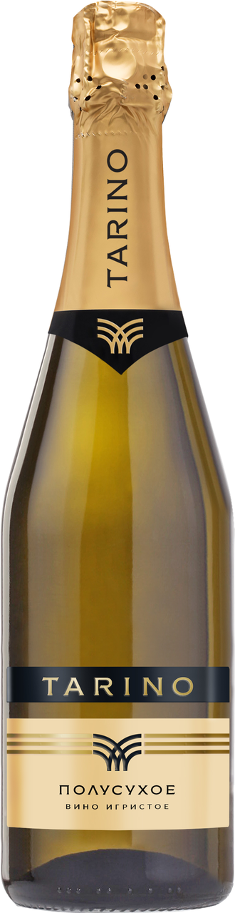 Вино игристое Tarino белое полусухое, 0.75л