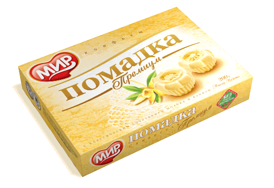 Набор конфет КФ Мир Помадка Самарская Премиум, 200г