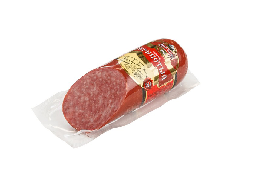 Колбаса Орские колбасы Сервелат Зернистый полукопченая, 330г