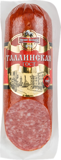 Колбаса Орские колбасы Сервелат Таллинская полукопченая, 330г купить с ...