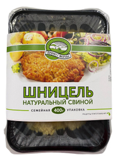 Шницель Прямо с фермы свиной натуральный охлажденный, 400г