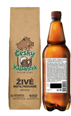 Пивной напиток Cheshsky kabanchik пшеничное, 1л