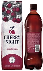 Пивной напиток Cherry Night с ароматом вишни, 1л