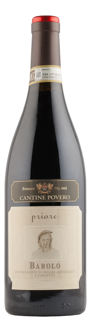 Изображение товара Вино Cantine Povero Barolo Priore красное сухое 0.75л