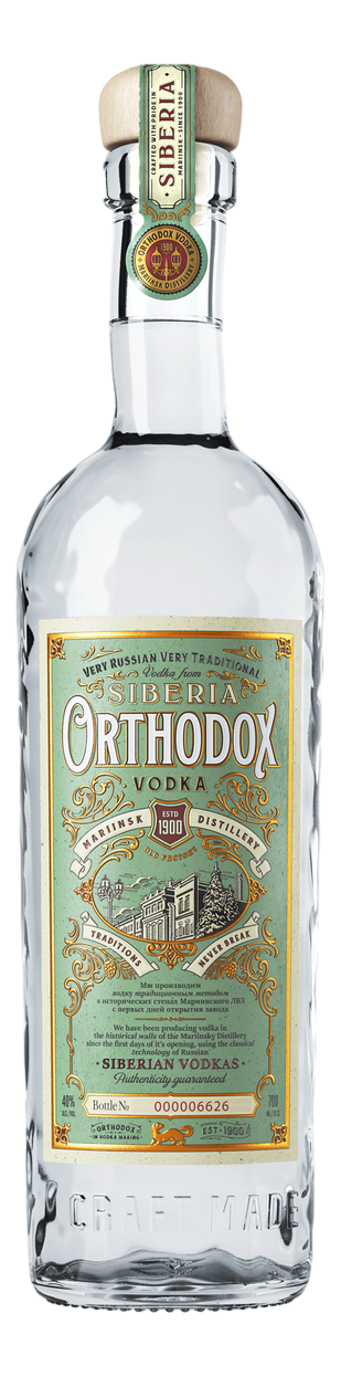 Водка orthodox фото