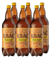Квас Лидский Хлебный, 1.5л х 6 шт