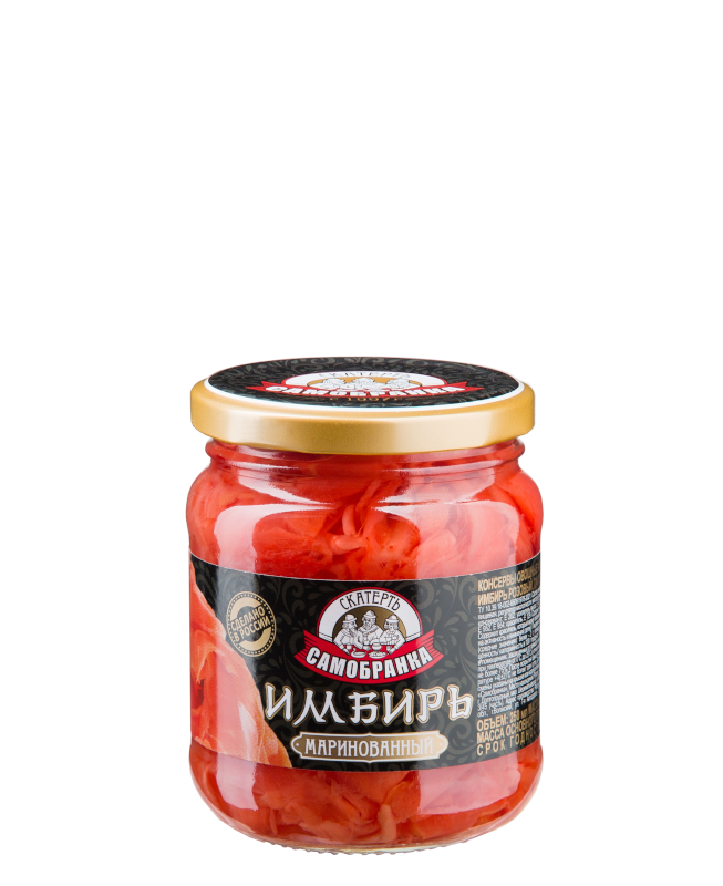 Имбирь Скатерть-Самобранка маринованный, 200г