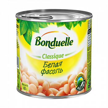 Фасоль белая Бондюэль, 400г
