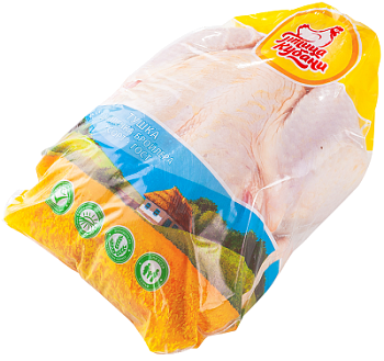 Тушка цыпленка-бройлера Птица Кубани 2 сорта охлажденная, ~1кг