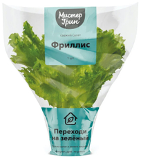 Салат Фриллис хрустящий в горшочке, 150г