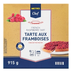 METRO Chef Тарт малина замороженный, 915г