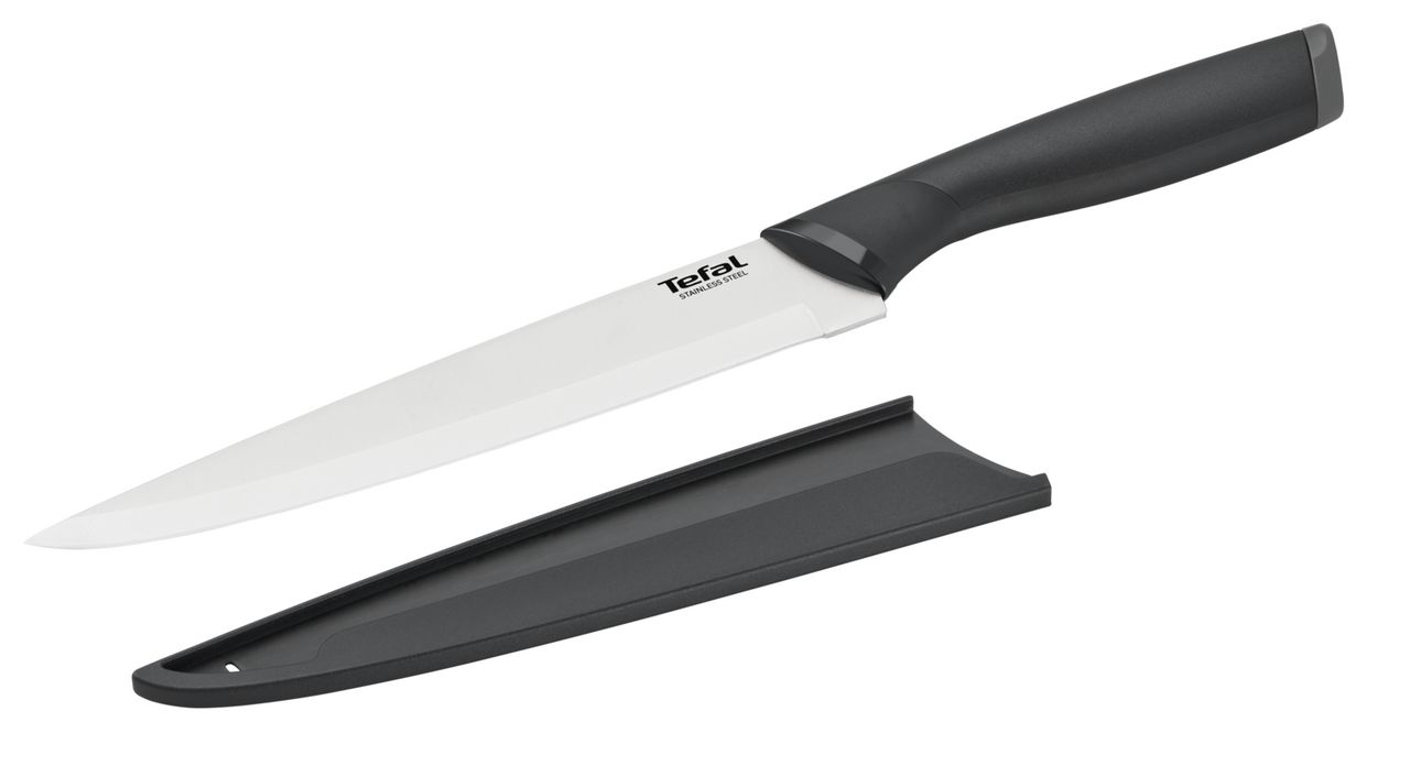 Изображение товара Нож для нарезки Tefal Comfort 20 см в чехле