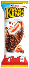 Пирожное бисквитное глазированное Kinder Maxi King с молочно-карамельной начинкой 36.7%, 35г