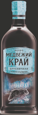 Водка Медвежий Край брусничная, 0.5л