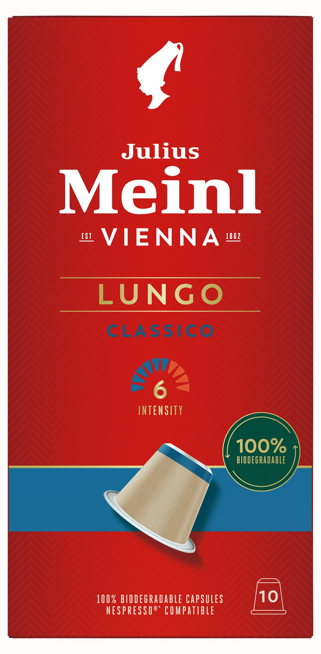 Изображение товара Кофе Julius Meinl Lungo Classico Bio в капсулах для Nespresso 10 шт