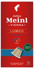 Кофе в капсулах Julius Meinl Lungo Classico Bio для кофемашин Nespresso 10шт, 56г