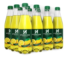 Напиток Ильинские лимонады Лимонад газированный, 480мл x 12 шт