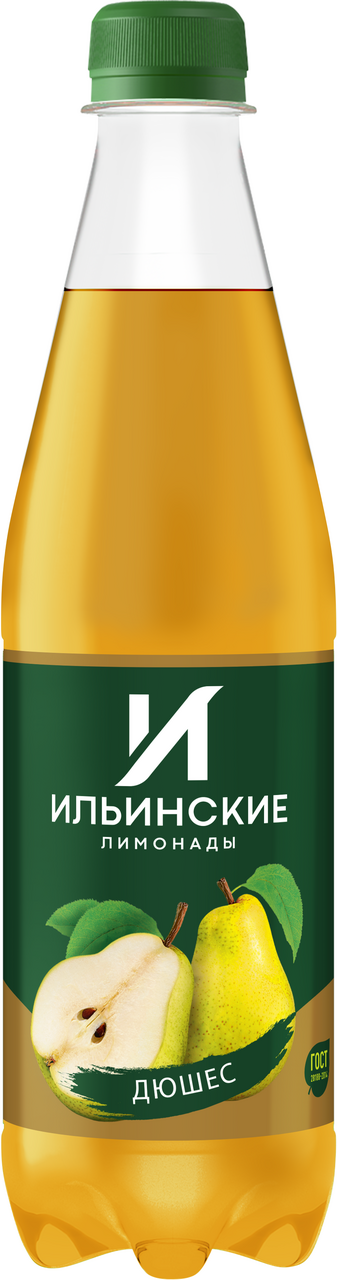 Напиток Ильинские лимонады Дюшес газированный, 480мл