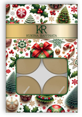 Набор чайных свечей Kukina Raffinata ароматические, 6шт