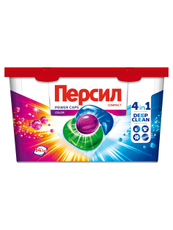 Капсулы для стирки Персил Power Color для цветного белья, 14шт