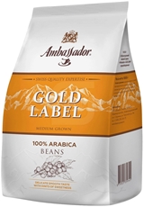 Кофе Ambassador Gold Label в зернах, 1кг