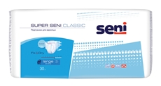 Подгузники Seni Super seni для взрослых large, 30шт