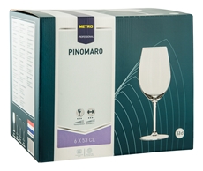 METRO PROFESSIONAL Набор бокалов для красного вина Pinomaro, 530мл х 6шт