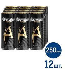 Энергетический напиток Adrenaline Rush 250мл x 12 шт