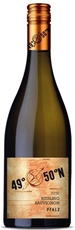 Вино 49 50 N Riesling Sauvignon Blanc белое полусухое, 0.75л