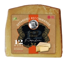 Сыр Depardieu Recommande Calvet Ferme твердый 50%, 250г