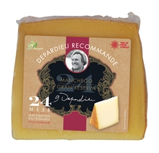 Сыр Depardieu Recommande Manchego Gran Reserva 24 месяца 45%, 250г
