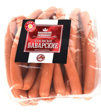 Сосиски Волгоградский мясокомбинат Баварские, ~1.2кг