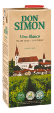 Вино Don Simon белое сухое, 1л