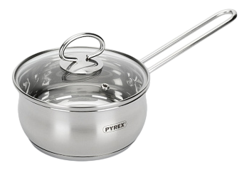 Изображение товара Ковш с крышкой Pyrex Classic touch 1л - нержавеющая сталь, Франция