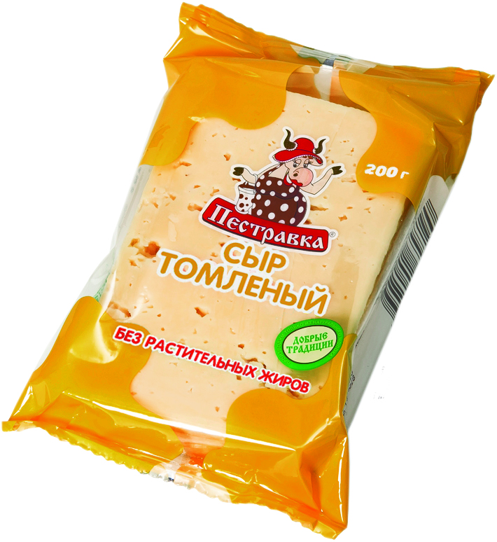 Сыр Пестравка Томленый полутвердый 50%, 200г