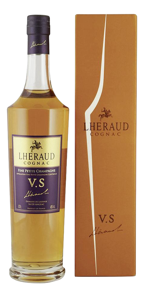 Изображение товара Коньяк Lheraud VS в подарочной упаковке 0.7л