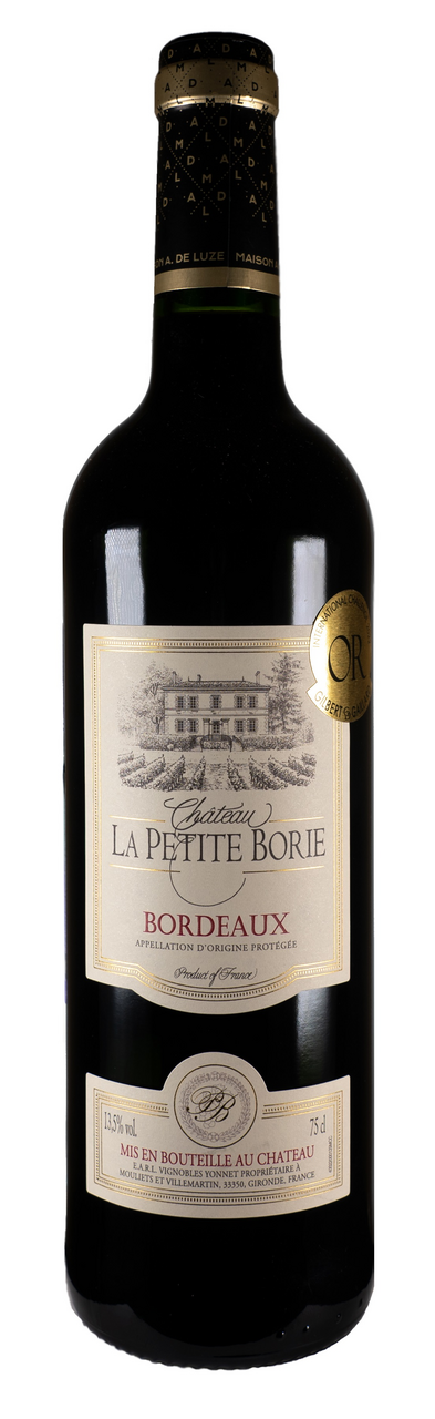 Изображение товара Вино Chateau La Petite Borie красное сухое 0.75л Франция Бордо