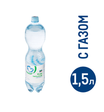 aro Вода питьевая газированная, 1.5л