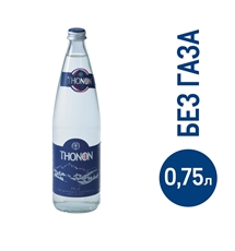Вода Thonon минеральная природная питьевая столовая негазированная, 750мл